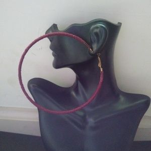 Hemp Cord Wrapped Hoop